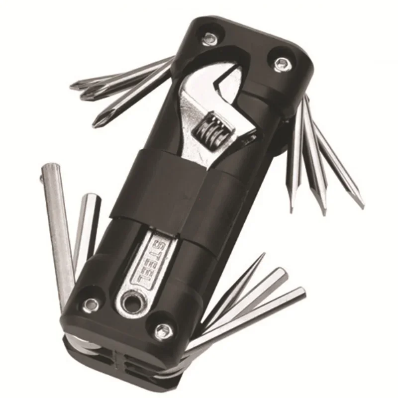 Motorrad Multifunktions Werkzeug Kits Multitool Reifen Reparatur Werkzeug Set mit Schraubendreher Kette MTB