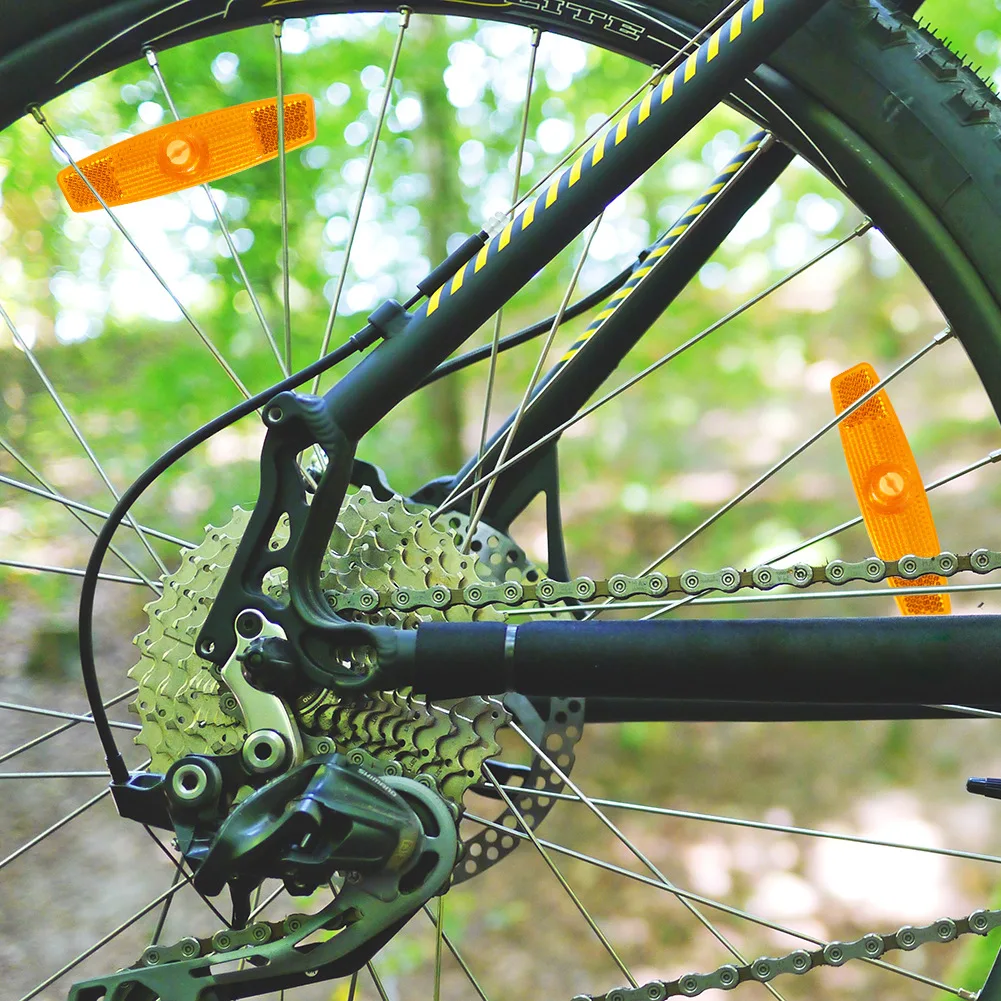 Rennrad Warnung Speichen Sicherheit Reflektor Licht MTB Fahrrad Felge – Bild 4