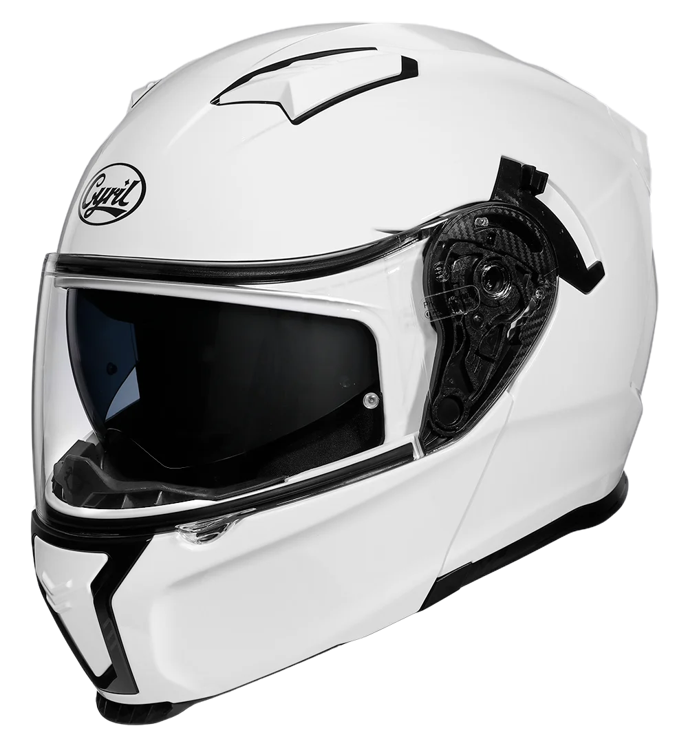 Cyril Motorradhelm Flip Up Dot Zertifizierte Doppellinsenhelme – Bild 4