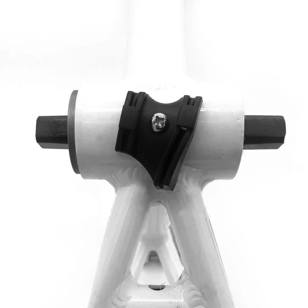 Rennrad Fahrrad Rahmen Tretlager Kabel Guide Kunststoff 40mm x 30mm – Image 6