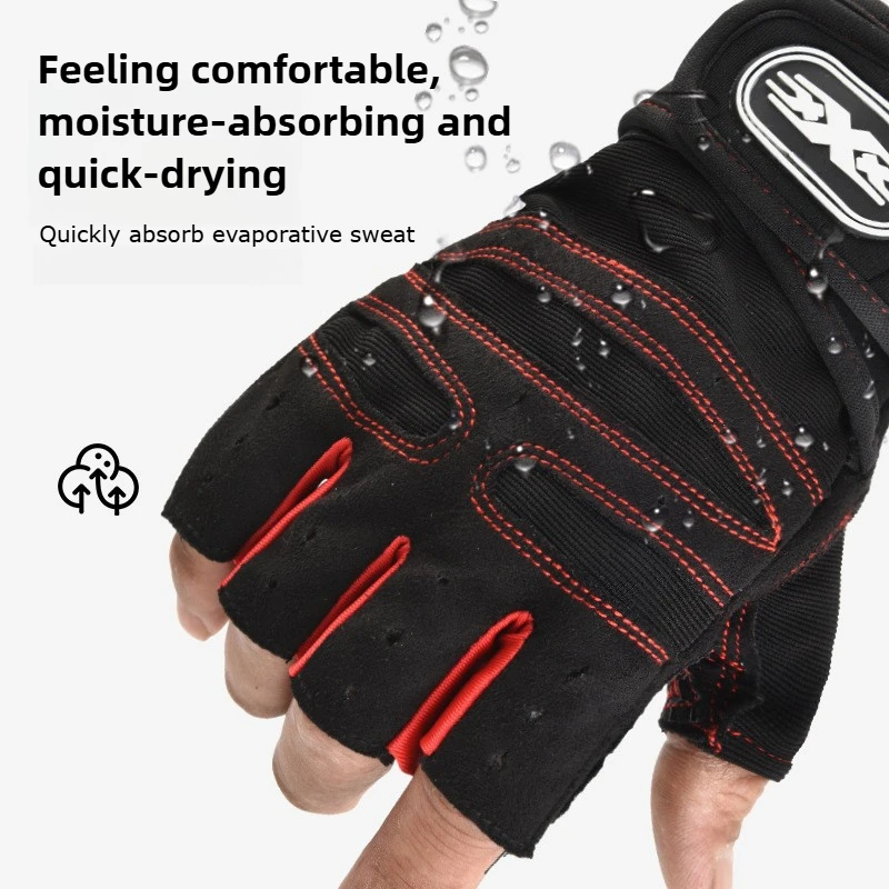 Trainingshandschuhe für Männer und Frauen, Halbfinger-Handschuh – Bild 6