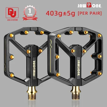 Jawbone 2023 MTB-Pedale, flache Fahrradpedale, ultraleichtes Aluminium, 9/16 Zoll abgedichtete Lagerplattform