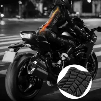 Motorrad-Sitzpolster 3D Komfort-Gelkissen Atmungsaktiver Universeller Stoßdämpfender Sitzbezug für Advanced