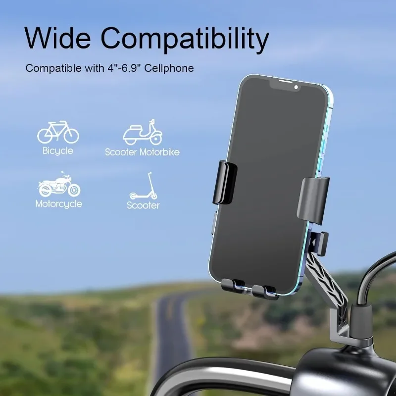 Fahrrad- und Motorrad-Handyhalterung für Lenker – Image 6