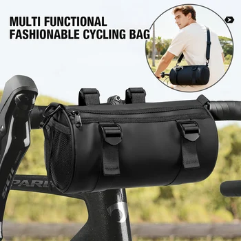 Outdoor Radfahren Fahrrad Vorne Lenker Tasche Fahrrad Taschen, Tanktasche Multifunktions Tragbare Schulter