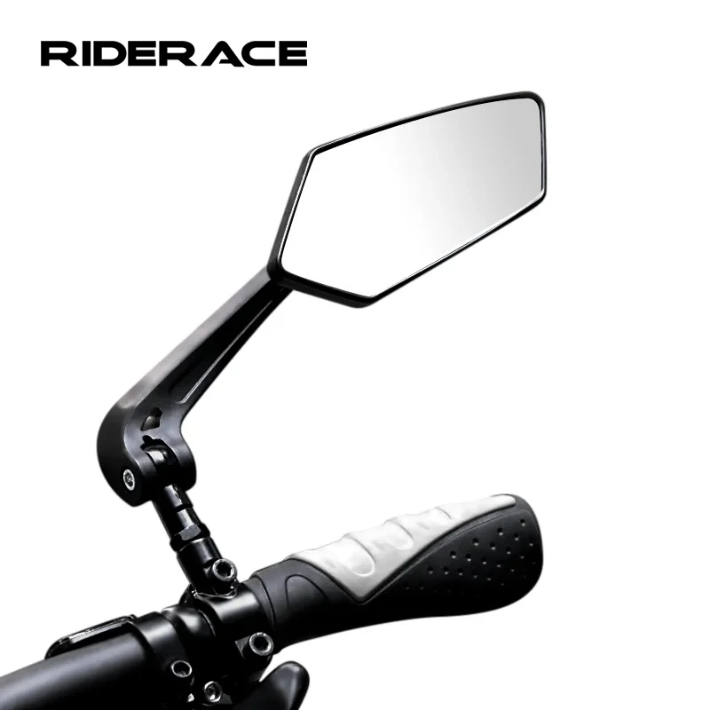 RIDERACE Fahrrad-Rückspiegel, klar, für Fahrrad, große Auswahl, Rückspiegel, Rückspiegel, verstellbarer