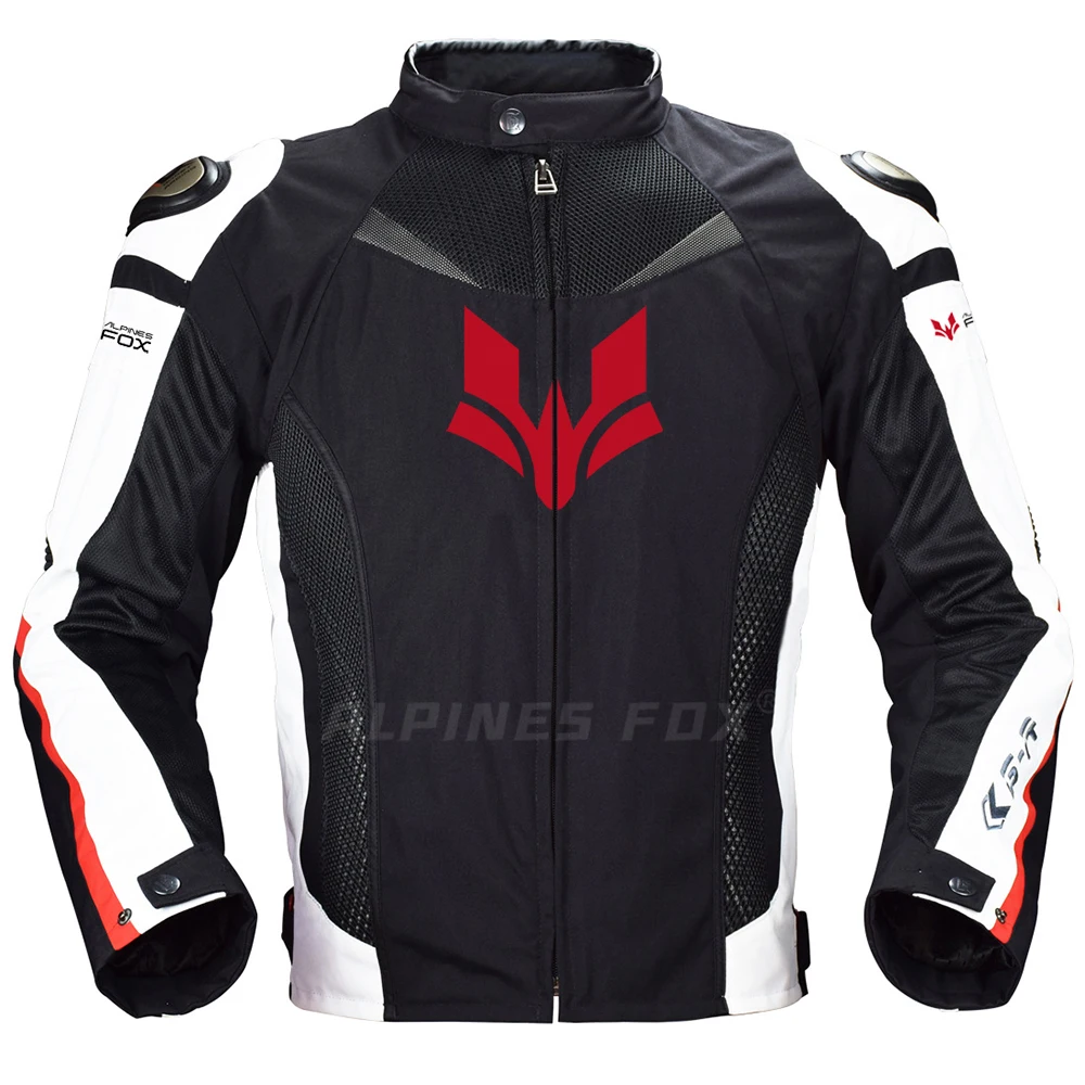 Mesh Motorrad Jacke Sommer Männer Titan Rüstung Moto Anzüge Jacke – Immagine 3