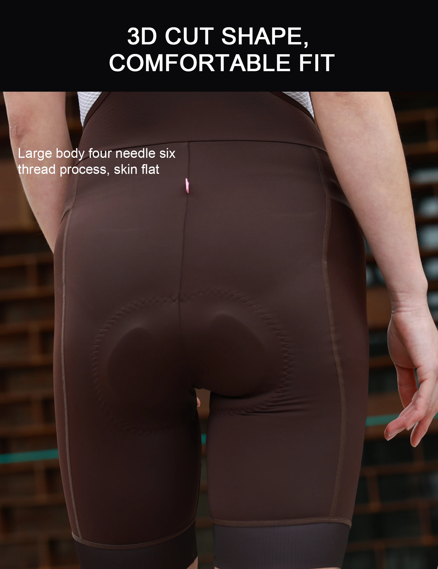 INBIKE Neue Sommer Radfahren Träger Frauen Gepolsterte Bike Shorts – Immagine 5