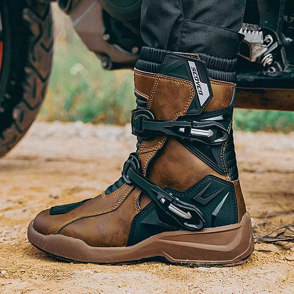 Scoyco Motorrads tiefel Motorrad Tour Stiefel wasserdichte Rallye – Image 4