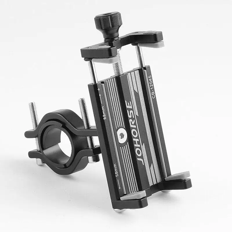 Fahrrad-Handyhalter aus Aluminiumlegierung mit Vier-Klauen-Befestigung für Mountainbikes und Rennräder