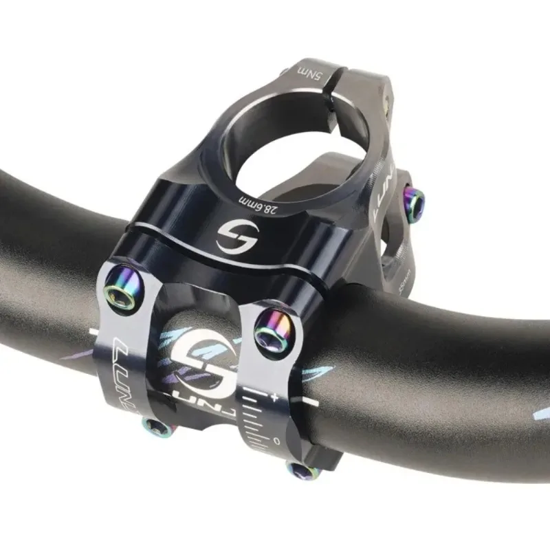 35mm Lenkervorbau 31.8 MTB Rennrad Kurzer Fahrradlenkerstiel für AM FR DH Dirt Jump Aluminium Ultraleichter