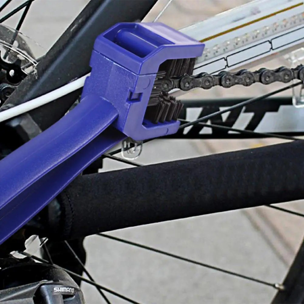 Motorrad Mountainbike Fahrrad Roller Doppel-ende Kette Reinigung – Image 4