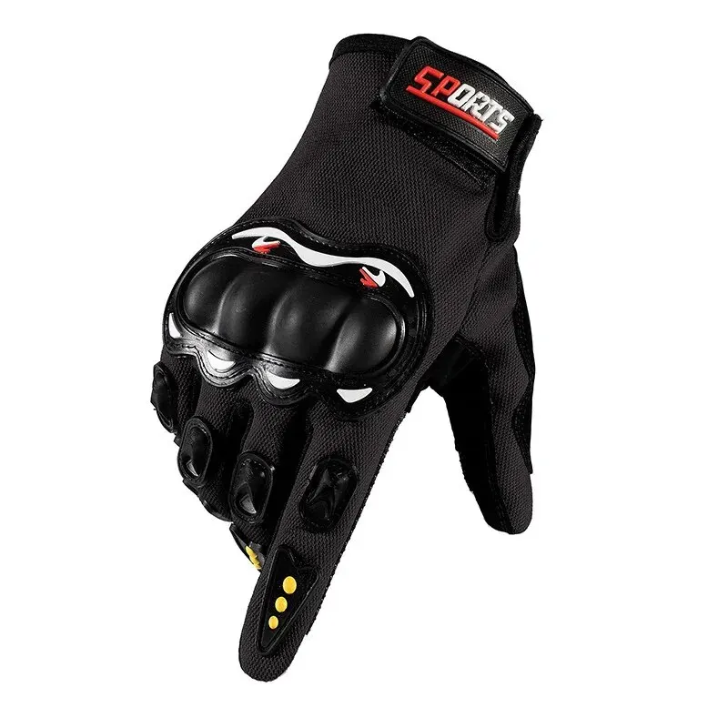Vollfinger-Motorradhandschuhe für Herren Touchscreen-fähig Outdoor Offroad-Sport Radfahren