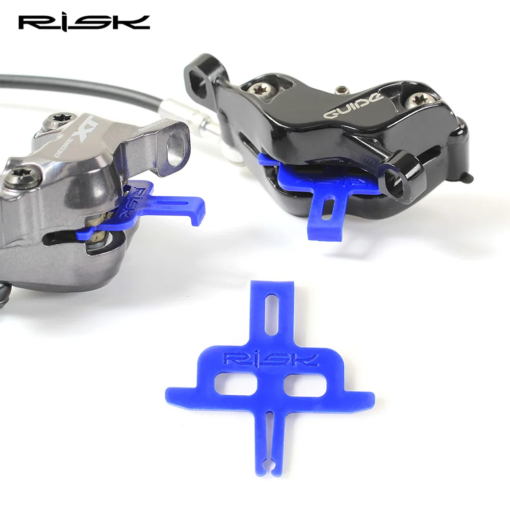 RISIKO MTB Fahrrad Hydraulische Scheibenbremsbeläge Spacer Instert Fahrrad Bremssattel Pad Unterlegscheibe