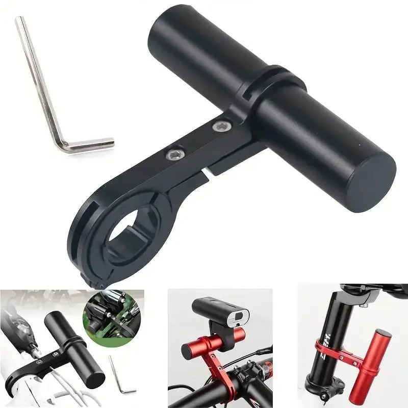 Fahrrad Lenker Verlängerung Halterung Legierung Doppel Rahmen – Image 6