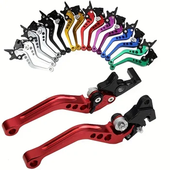 CNC Aluminium Universal Motorrad Roller Bremshebel Vorne Disc Hinten Trommel Doppelscheibenbremse Einstellbare