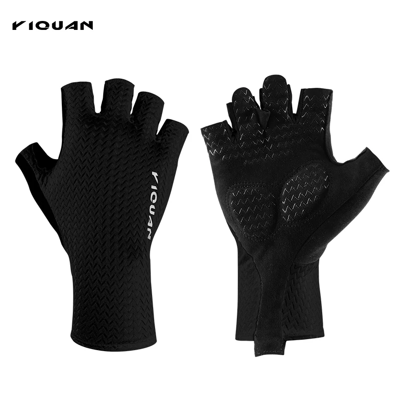 Radfahren Halbe Finger Handschuhe Männer Frauen Atmungsaktive Anti-slip Handschuh Fitness Sport Training
