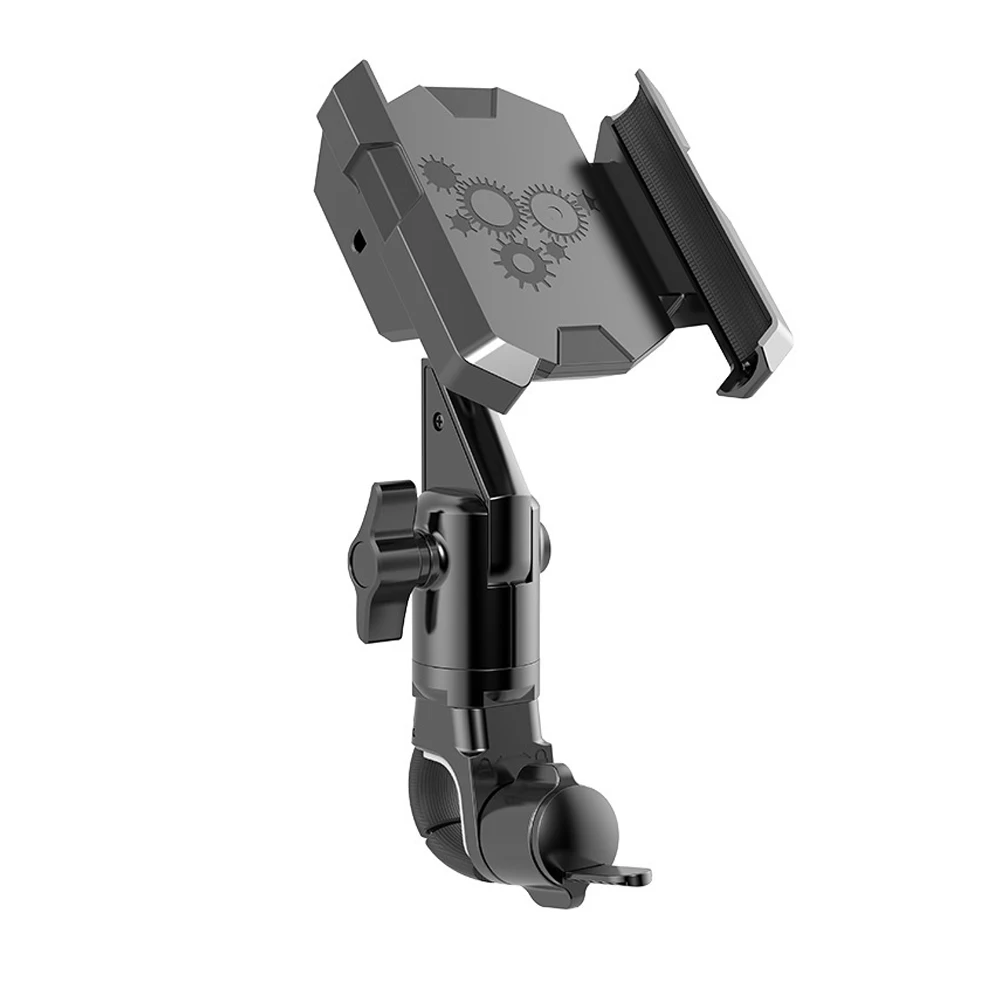 Motorrad- und Fahrrad-Handyhalterung, Lenker-Handyhalterung für Roller, Geeignet für 4,7-7 Zoll Smartphones