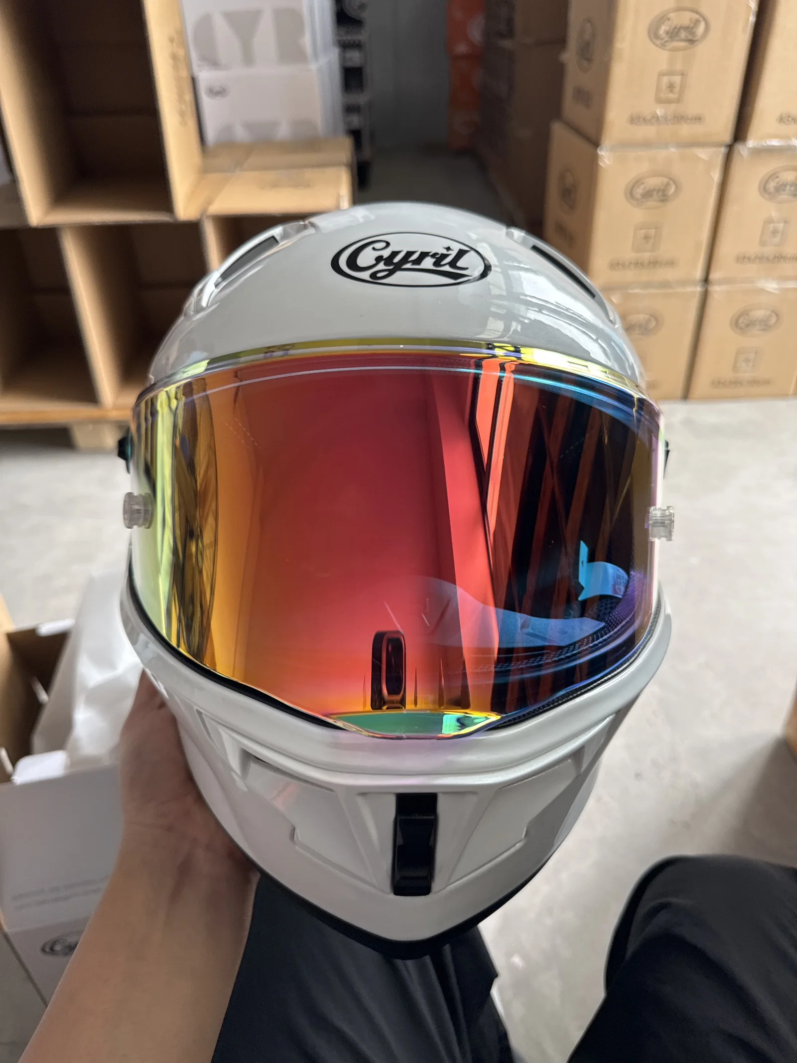 Helmvisier für CYRIL R1 Breaker SV Motorradhelm, Schutzbrille – Image 6