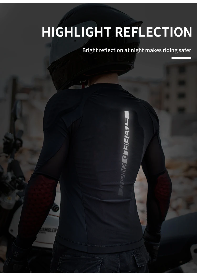 Sommer Motorrad Jacken Ganzkörper Rüstung Schutz Jacke Für Motorrad – Image 4