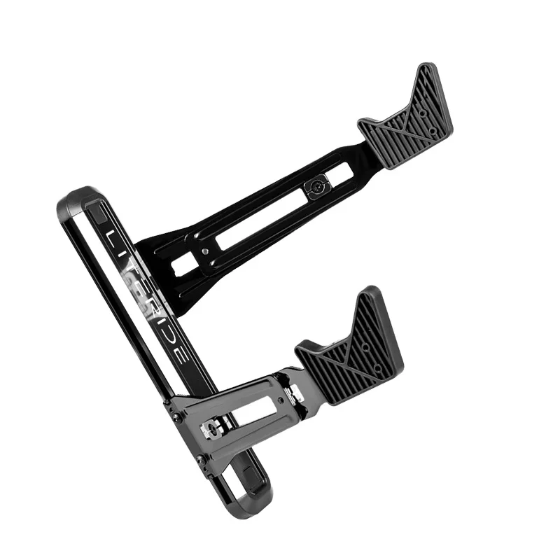 LITERIDE Fahrrad-Wandhalterung, horizontal, MTB, Rennrad, Aufhänger – Immagine 6