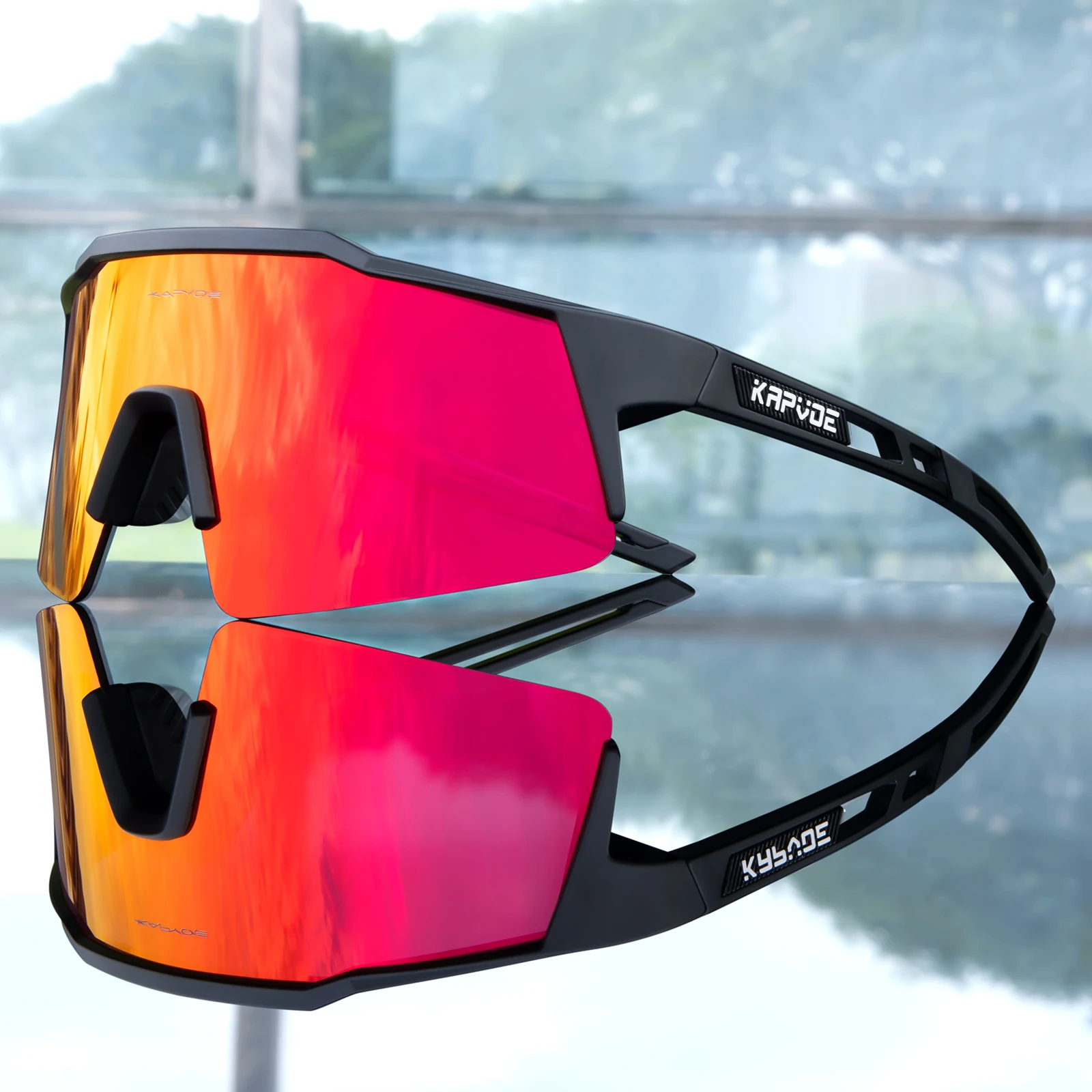 Polarisierte Radfahren Sonnenbrillen Outdoor Fahrrad Brille Männer MTB Radfahren Gläser Frauen Rennrad Gläser