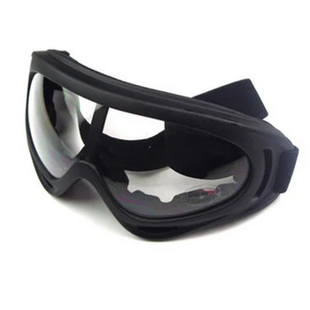 Motorrad-Fahrbrille Anti-Sand Motocross-Sonnenbrille Sport-Ski-Skating-Brille Winddicht Staubdicht UV 400