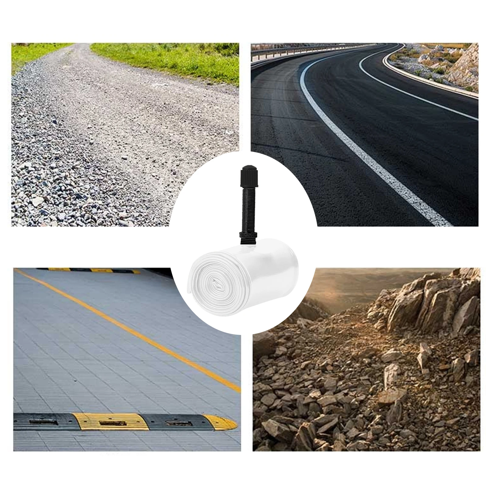 Leichte TPU-Schlauch für Fahrradreifen, Straßen- und Mountainbike – Image 3