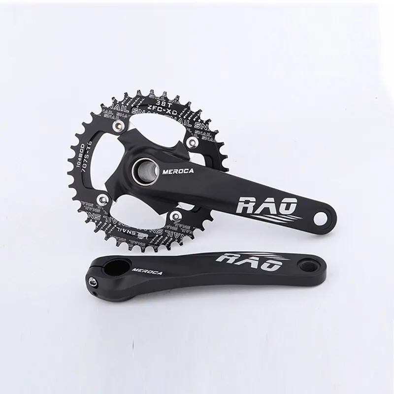 Mountainbike Kurbel 170mm mit Tretlager 104bcd 34t 36t 38t Fahrrad – Image 4