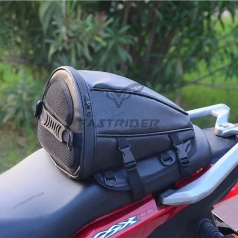 Wasserdichte Motorrad Hecktasche Sport Gepäck Sattel Reiten Hinten – Immagine 4