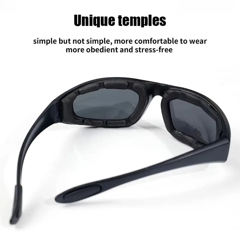 Winddichte Motorradbrille mit UV-Schutz, Motorradbrille für Damen – Image 3