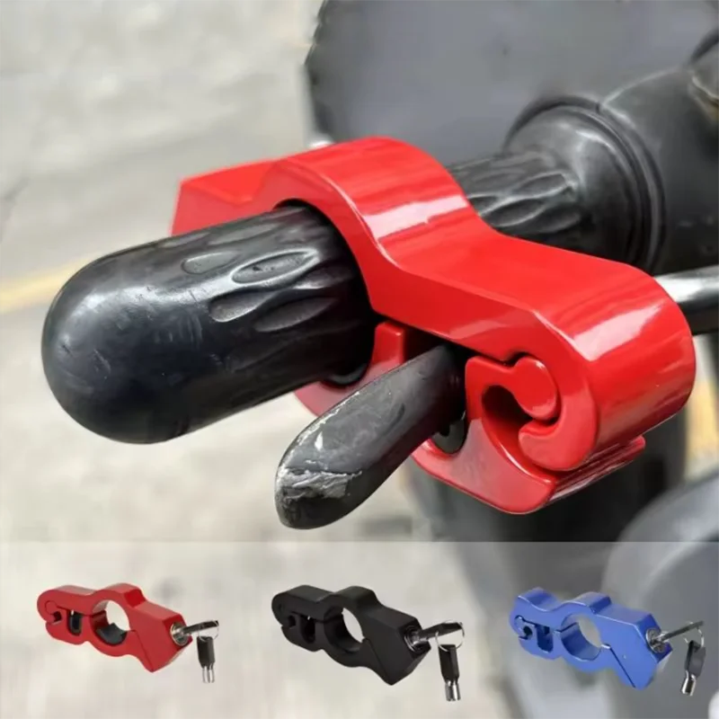 Fahrrad-Lenkerschloss, Diebstahlsicherung, Motorrad-Elektrofahrzeug – Immagine 5