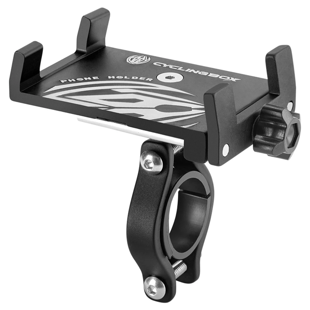 Fahrrad-Handyhalter 360° ° Rotation Aluminium Legierung MTB Fahrrad Telefon GPS Halterung Roller Motorrad