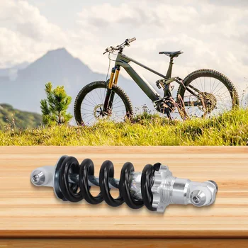 MTB Fahrrad Stoßdämpfer Aluminium Legierung Elektrische Fahrrad Hinterradaufhängung Frühling Stoßdämpfer