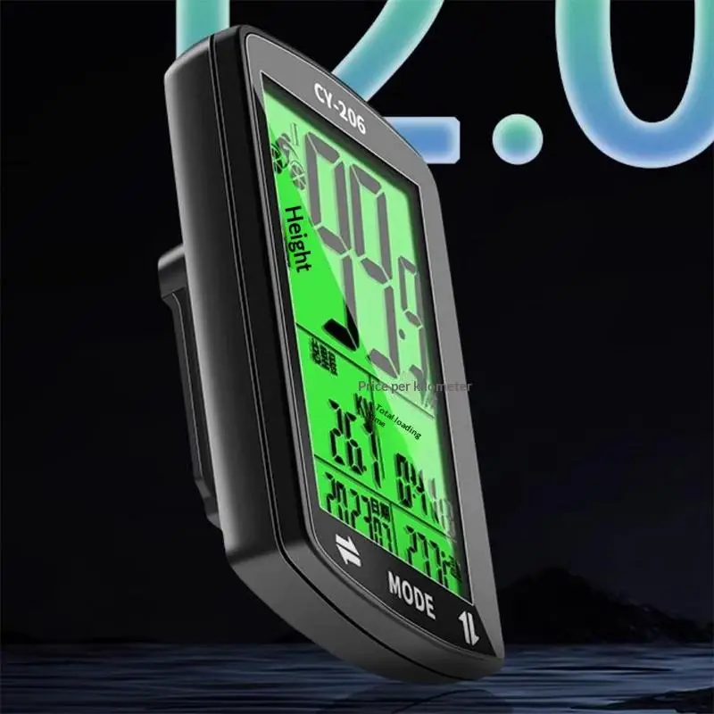 GPS-Fahrrad-Tachometer Fahrradcomputer GPS-Tachometer Wasserdicht 2,4 – Image 5