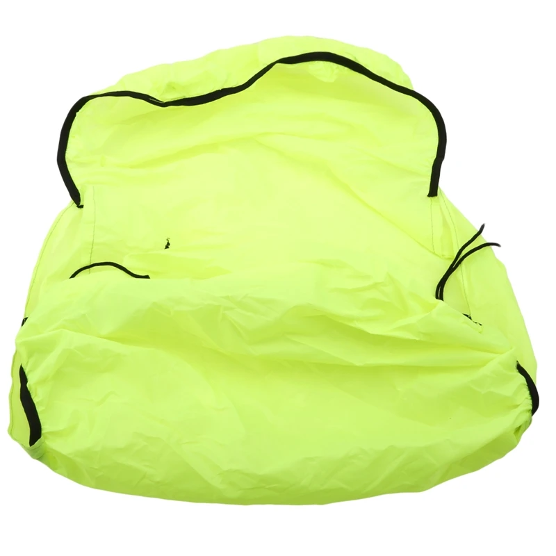 Radfahren Tasche Regen Abdeckung Fahrrad Hinten Schwanz Tasche Regen Abdeckungen Wasserdichte Kunststoff Rack