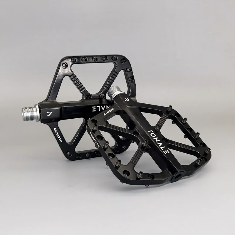 MTB Fahrradpedal Titan rutschfeste CNC 3-Lager Aluminiumlegierung Fahrradpedale Radfahren Fußpedale