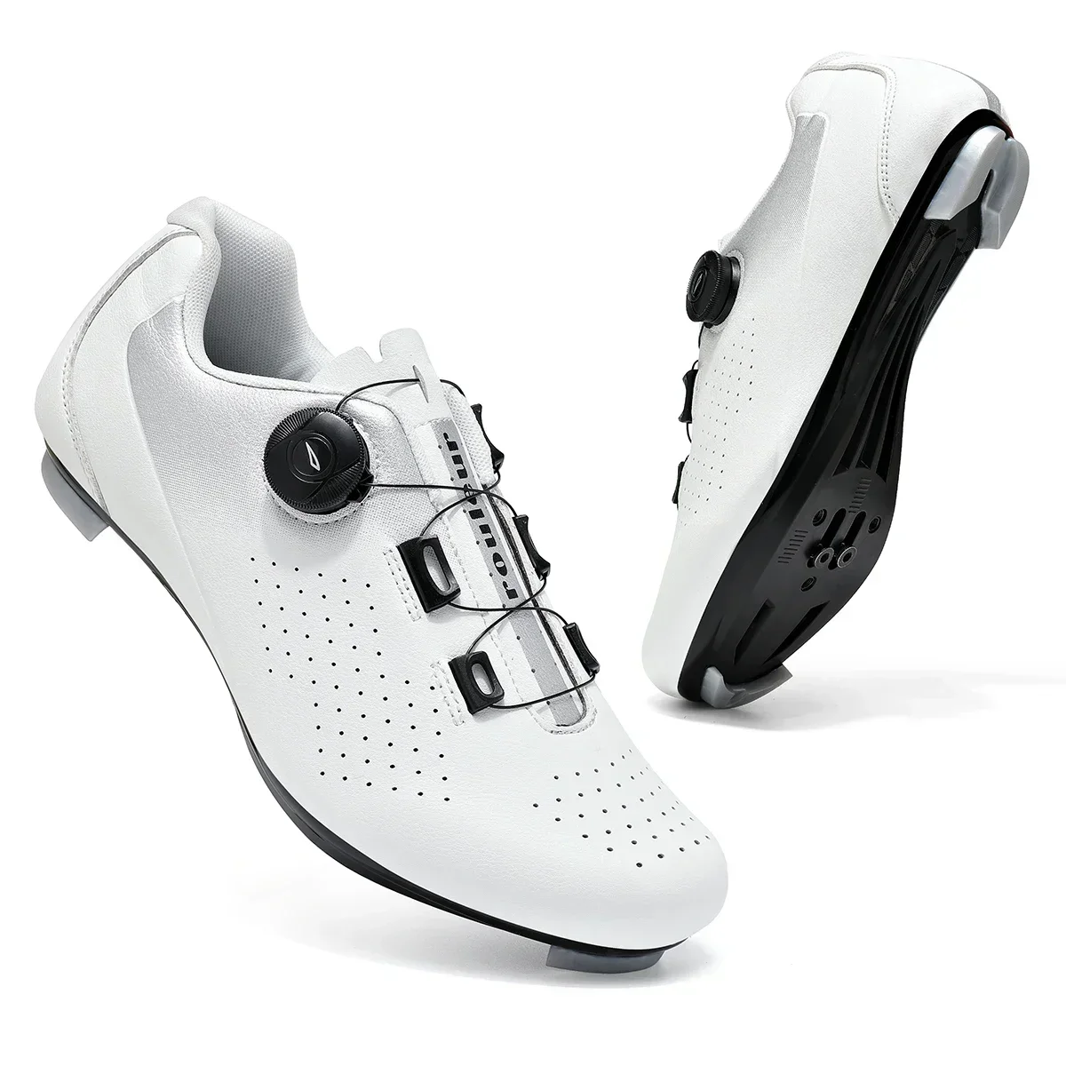 Radsport-Sneaker Herren Fahrradschuhe Damen Rennradschuhe Flache – Immagine 3