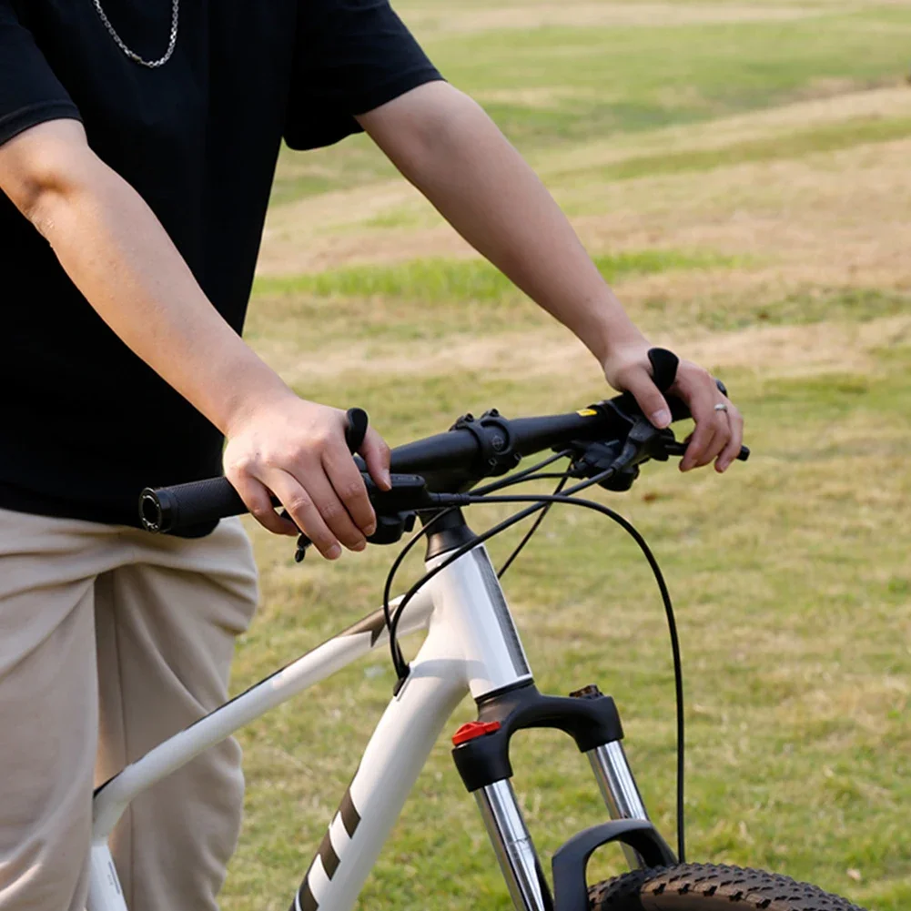 Mountainbike Lenker Daumen schwarz Griffe ergonomisches Design Fahrrad – Image 3