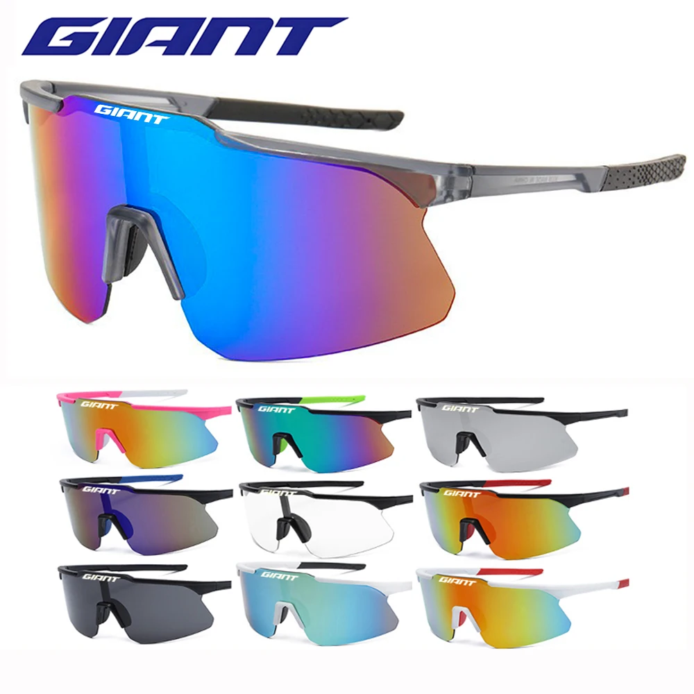 riesige neue Fahrradbrille, UV400-Schutz, beschlagfrei, Sport-Sonnenbrille für Männer und Frauen