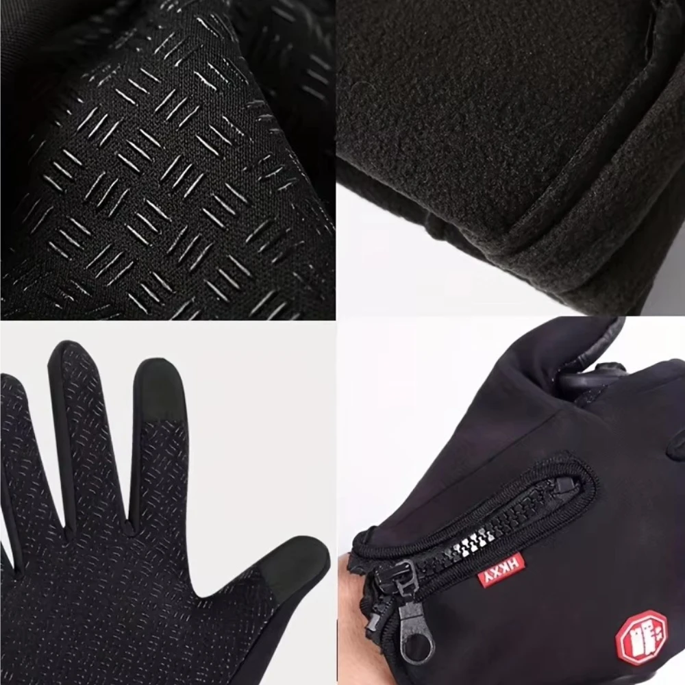 Winterhandschuhe für Damen und Herren, Touchscreen-fähig, warm – Bild 3
