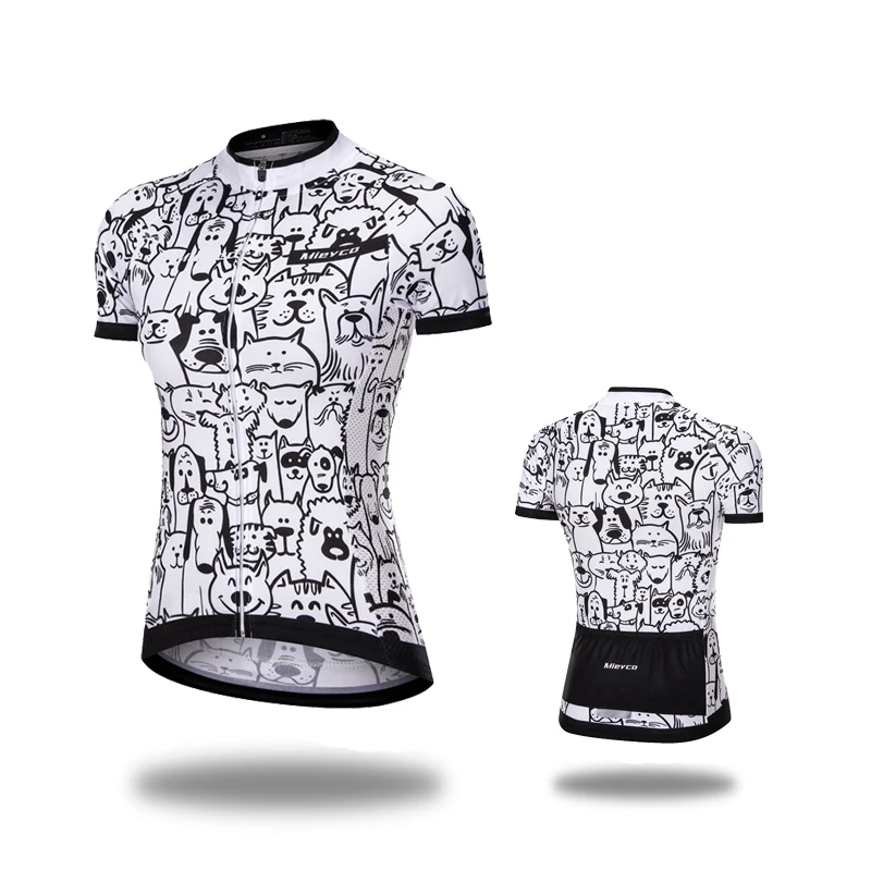 Damen-Radtrikot mit kurzen Ärmeln, reflektierend, schnelltrocknend – Image 6