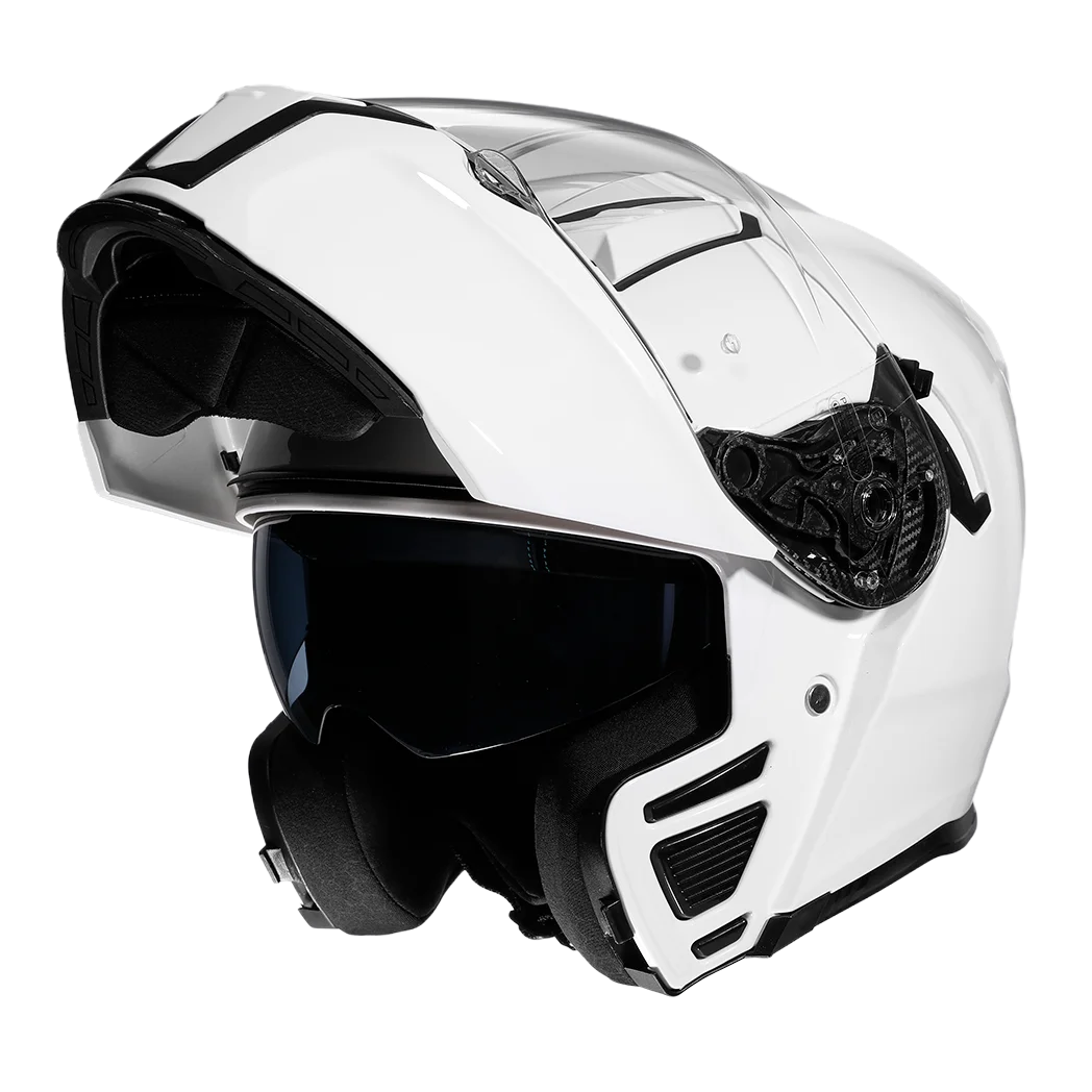 Cyril Motorradhelm Flip Up Dot Zertifizierte Doppellinsenhelme – Bild 3