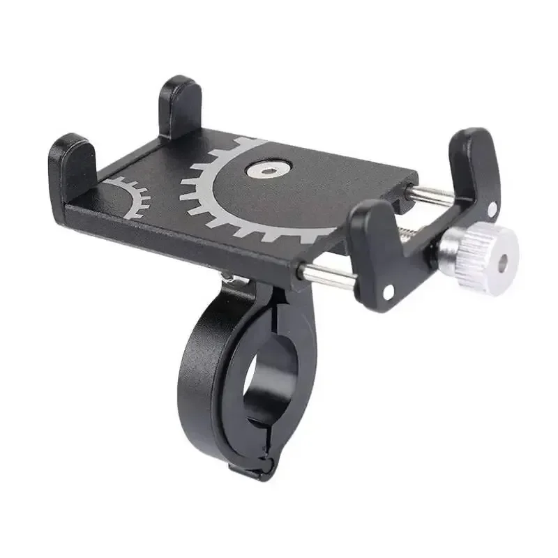 Fahrrad-Handyhalterung Universelle Mobiltelefon-GPS-Halterung Metall-Fahrradständer MTB Motorrad-Halterung