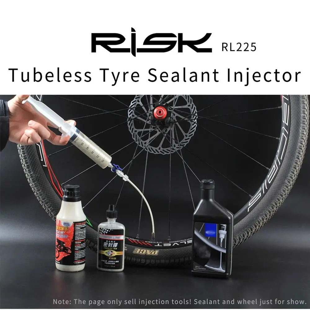 Kunststoff Rennrad Fahrrad Reifen Teile Tubeless Dichtmittel Injektor – Image 5