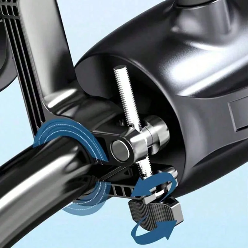 Drehbarer Fahrrad- und Motorrad-Handyhalter, Stabiler – Immagine 5