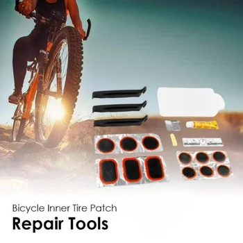 Fahrradreifen-Reparatur-Set, multifunktionales Fahrrad-Reparatur-Werkzeug, Reifen-Pannen-Reparatur-Set