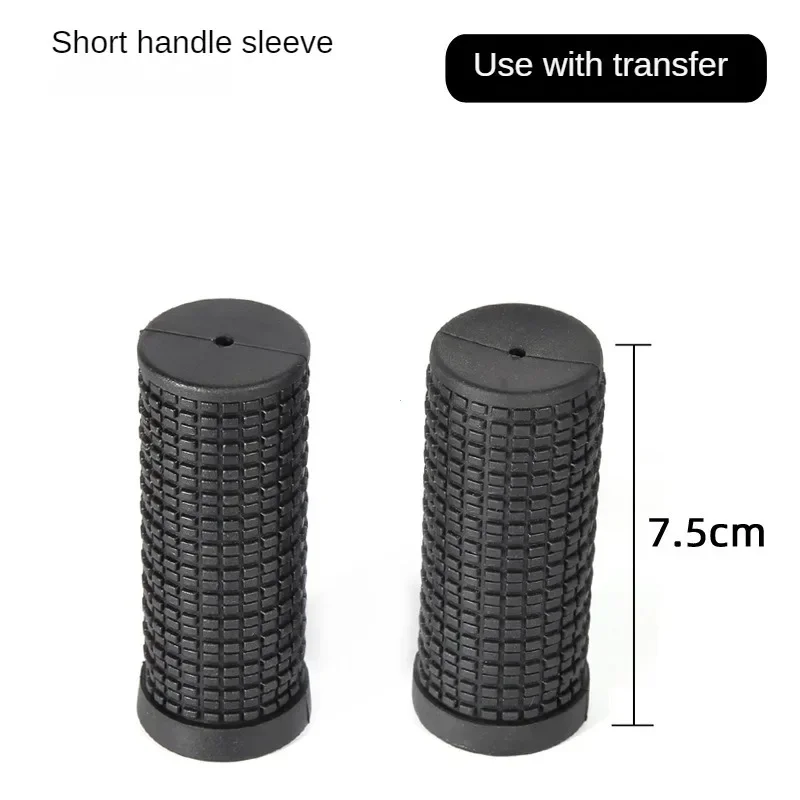1 paar Fahrrad Lenker Griffe TPR Gummi Für Twisting Shifter – Immagine 6