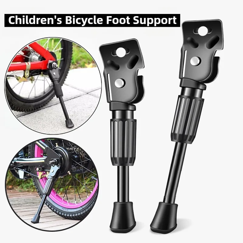 Kinder-Fahrrad-Ständer, robuster Parkständer, Fußstütze, Unterstützung für Kinder, Fahrrad, seitliche