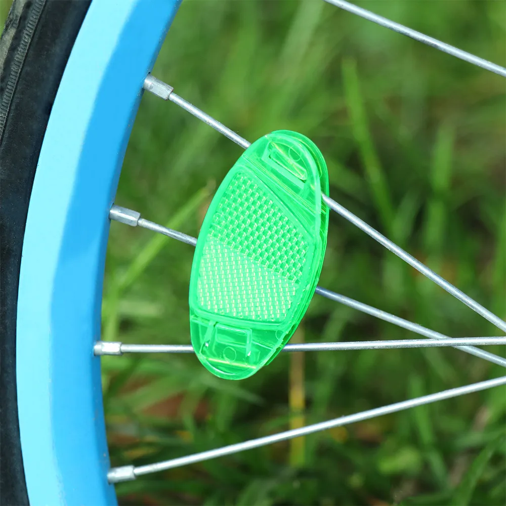 Fahrrad Speichen Reflektor Sicherheits warnleuchte (4 Stück) – Bild 3